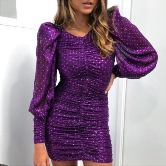 NWOT For Love and Lemons La Villette Mini Dress